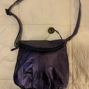 Purple Leather bag